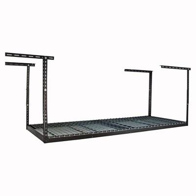 Monsterrax 3 X 8 Foot Heavy Duty Overhead Garage Storage Rack Holds Up