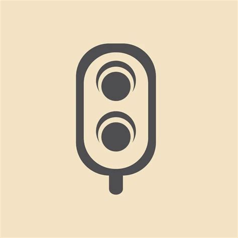 Railroad Semaphore Icon — Stock Vector © Slasny1988 110620140