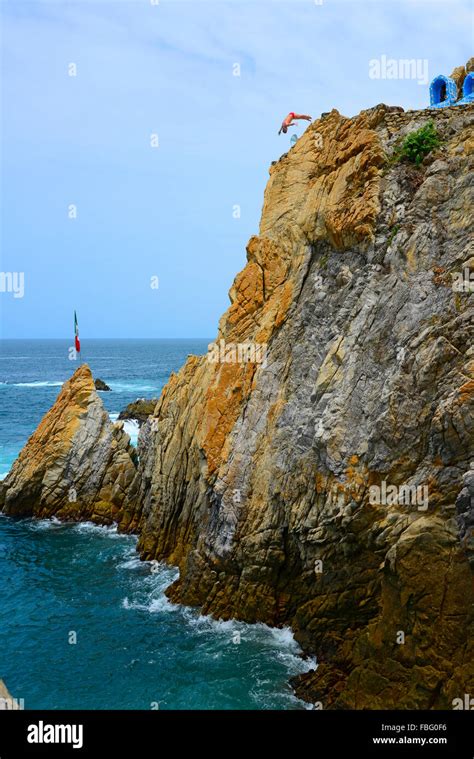 Clavadistas de La Quebrada Acapulco México Sierra Madre del Sur las