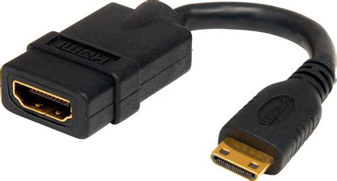 St Hdacfm In Kabel Hdmi Buchse Hdmi Mini Stecker Cm Bei Reichelt