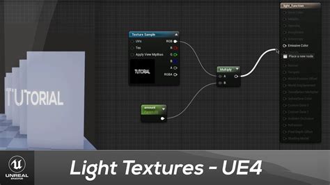 How To Project A Texture Using Lights In Unreal Engine Quick Ue