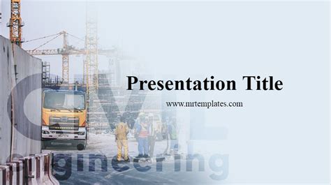 Free Civil Engineering Powerpoint Templates Printable Templates