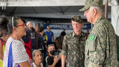 Opera O Acolhida Comitiva Visita Base Em Roraima