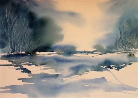 aquarellおしゃれまとめの人気アイデアPinterestHarry Natuschka2024 雪景 水彩 水彩画