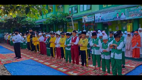 Pembinaan Akhlak Siswa Min Rl Gelar Shalat Dhuha Berjamaah