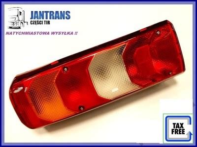 LAMPA TYLNA TYŁ MERCEDES ACTROS MP3 MP4 LEWA 5598362455 oficjalne