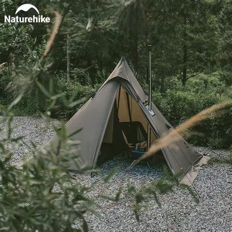 Naturehike Pir Mide Tenda Ranches De Fogo T Retardador Barraca De