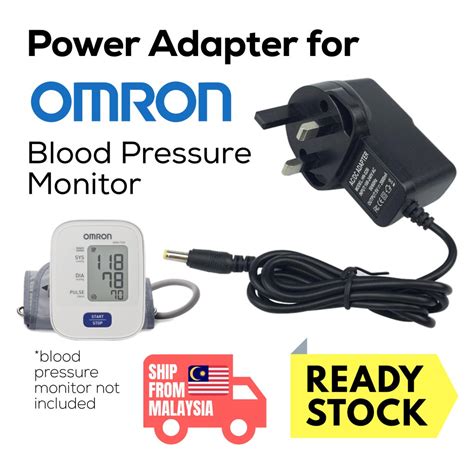 Omron Blood Pressure Monitor Power Adapter For Omron Hem Hem