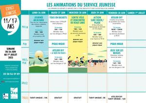 Calaméo Plannings Animations été 2023