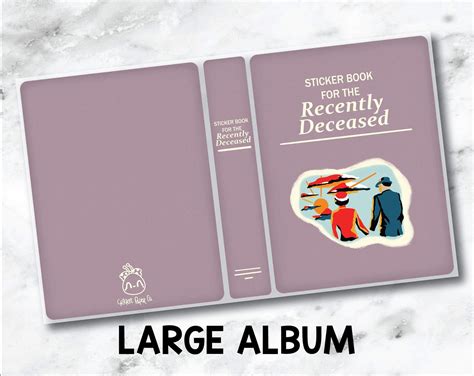 Large Sticker Storage Album - Recently Deceased – Cricket Paper Co.