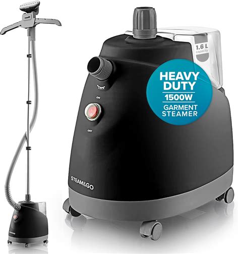 Steam Go The Rival Handheld Steamer For Clothes Upright Foldable