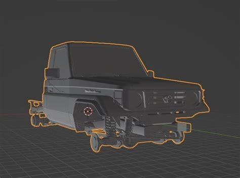 79 series toyota landcruiser body 3D model | CGTrader