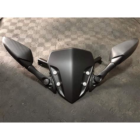 AEROX R25 Side Mirror With Bracket And Visor 1 SET For AEROX V1