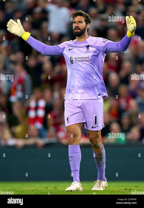 In Pictures Alisson Beckers Liverpool Debut Liverpool Fc 51 Off