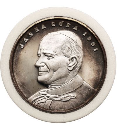 Poland Silver Medal John Paul II Jasna Góra 1991 Proof