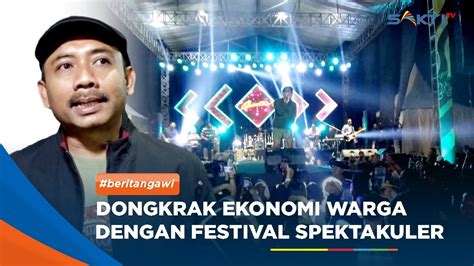 Ngawi Dongkrak Ekonomi Warga Dengan Gelaran Festival Spektakuler