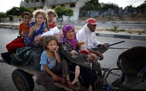 Thousands flee north Gaza after IDF warning | The Times of Israel