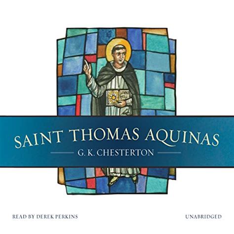 Saint Thomas Aquinas Audible Audio Edition G K