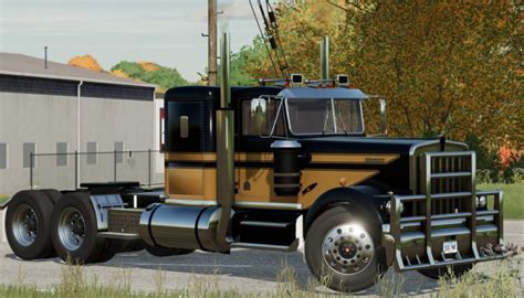 Kenworth W900A Flat Top LS22 Mods De