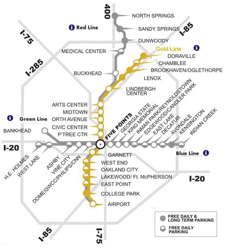 Marta Map With Streets