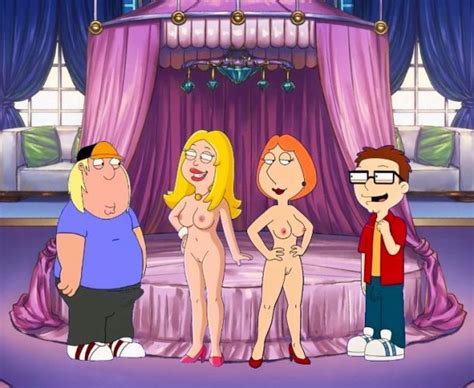 Hentai Boobs American Dad Breasts Chris Griffin Crossover Erect