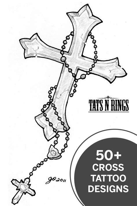 Drawings Of Cross Tattoos
