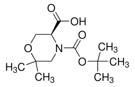 S Boc Dimethyl Morpholine Carboxylic Acid Sigma Aldrich