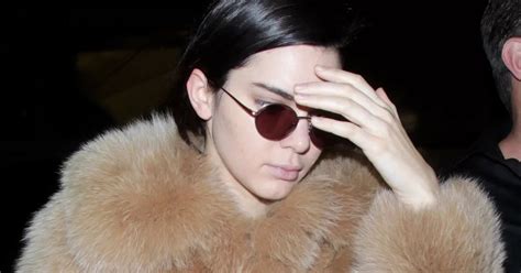 Kendall Jenner Sends Temperatures Soaring In Sheer Lace Lingerie On