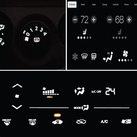 Jtech X T T Neo Wedge Dash A C Climate Control Hvac Switch Led