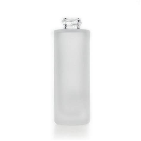 Liquid Foundation Bottle Frosted With Black Pump