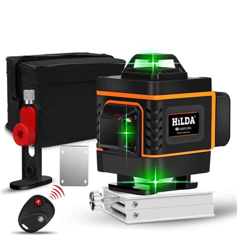 Hilda 4D + Пульт Лазерный Уровень Зеленый Луч — в Категории "Лазерные ...