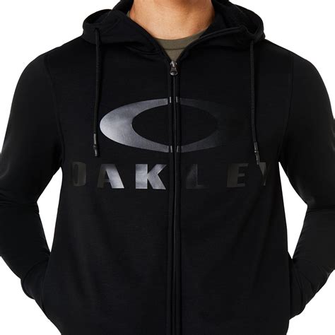 Oakley Bark Fz Hoodie Blackout Oakley® Official Oakley Standard