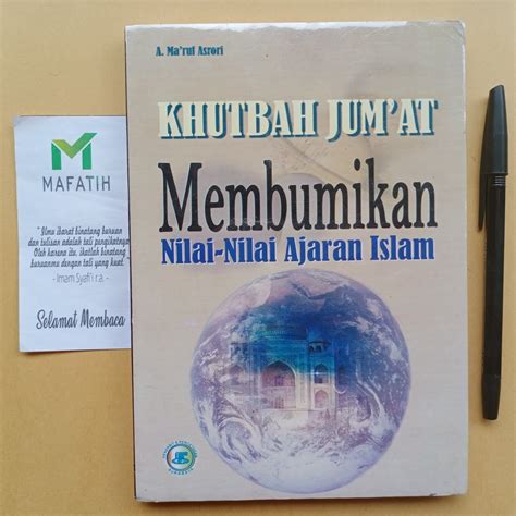 Jual Buku Khutbah Jum At Membumikan Nilai Nilai Ajaran Islam Khotbah