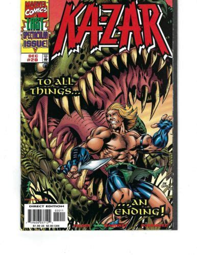 Kazar The Savage Lord Of The Savage Land Ebay