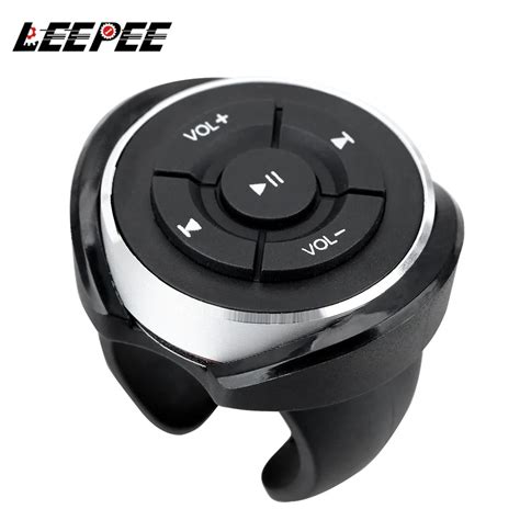 Botones De Volante De Coche Interruptor Bluetooth Control Remoto