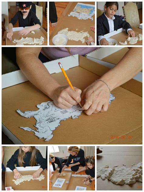 Solagratiamom Year Week 21 Spies And Russian Salt Dough Map