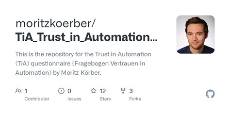 GitHub Moritzkoerber TiA Trust In Automation Questionnaire This Is