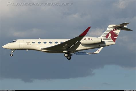 A Cga Qatar Executive Gulfstream G Er G Vi Photo By Fernando Silva