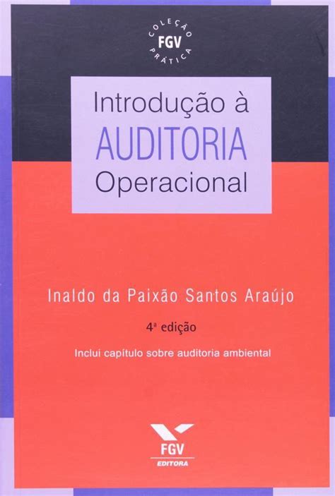 Introdução à auditoria operacional Livros de Auditoria Magazine Luiza