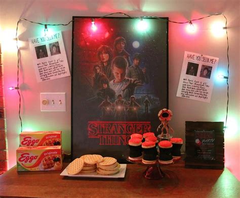 Stranger Things Party Theme Ideas