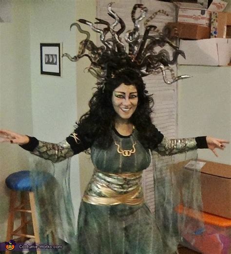 Medusa Queen Costume No Sew DIY Costumes