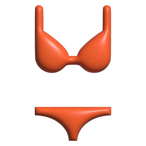 Bikini 3d Icon 21948275 PNG