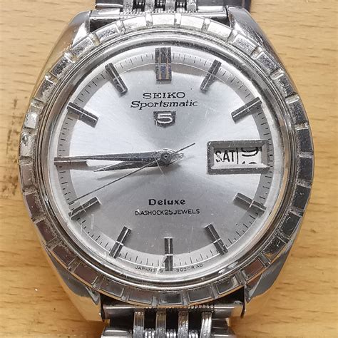 Seiko Sportsmatic Deluxe Diashock