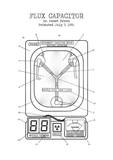 Flux Capacitor Exploded Diagram By Trekmodeler On, 47% OFF