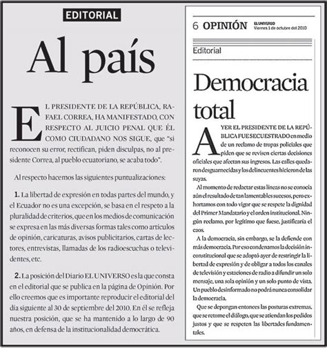 Ejemplo De Editorial