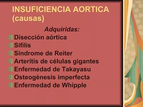 Estenosis Aortica Insuficiencia Aortica Ppt