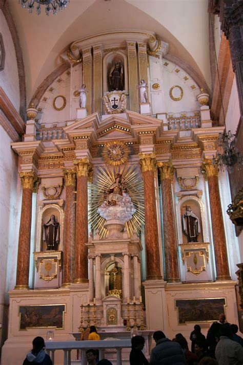 Altar Mayor Del Templo Del Carmen SLP Catholic Altar Mystical Art