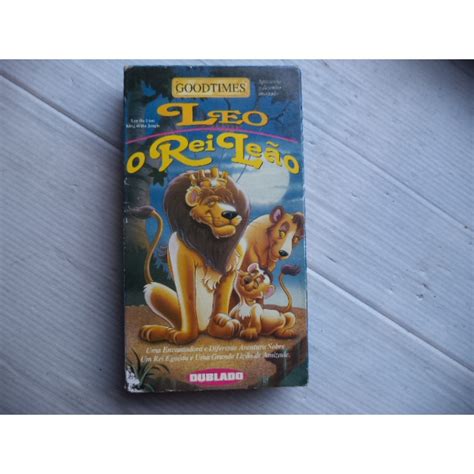 Fita Vhs Leo O Rei Leao Original Dublado Shopee Brasil