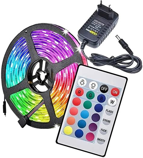 Fita De Led M Colorida Rgb Interna Controle Remoto Avant Llum