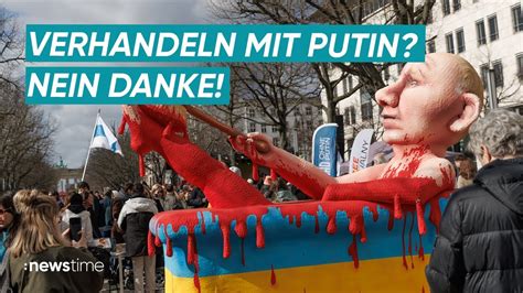 Umfrage Prozent Der Deutschen Halten Verhandlungen Mit Putin F R